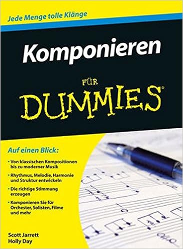 Komponieren Fur Dummies Amazon De Jarrett Scott Bucher