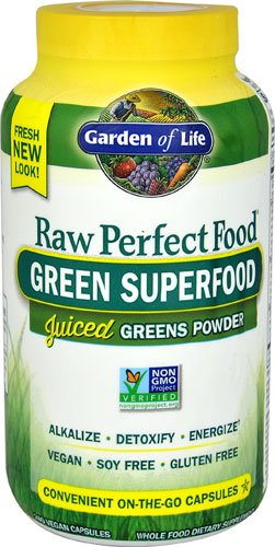 GARDEN OF LIFE PERFECT FOOD – RAW 240 CAPSULES [PACK OF 2]