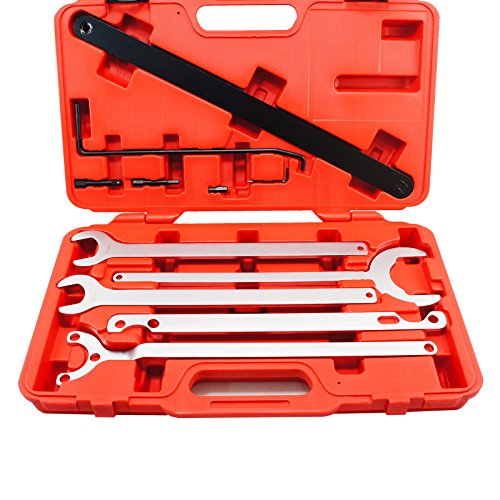 EWK Mercedes Benz BMW Fan Clutch Service Water Pump Holder Wrench Service Tool Set