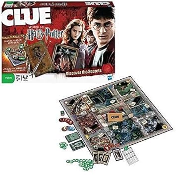24x7 eMall Harry Potter Cluedo The Classic Mystery Game (Red)