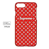 High Fashion x Street Fashion - iPhone 7 and 8 Plus - Protective Hard Plastic Case / Cover / Skin / Bumper (Ruby)