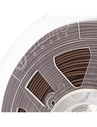 gizmodorks 3 mm (2.85 mm), 1 kg, filamento PLA para impresoras 3d, color café oscuro