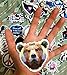 140 Pcs Stickers Pack Variety - Nebula & Animals Style Vinyl Decals DIY - for Laptop Skateboard Car Luggage Motorcycle Bicycle Graffiti Computer Keyboard