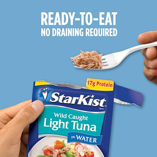 STARKIST CHUNK LIGHT TUNA IN WATER, 2.6 OUNCE (PACK OF 10)