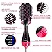 4 In 1 One Step Hair Dryer Brush Straightener Hair Dryer Comb Hot Air Brush Hair Curler Ionic Hair Brush Blow Dryer Ionic Salon Reduce Frizz Styling Hair Tool for All Hairstylethumb 1