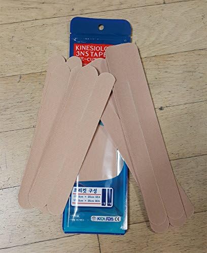 3NS Precut Kinesiology Tape for Athletes, Precut Strips Therapeutic Sports Tape For Knees, Shoulders, Elbows