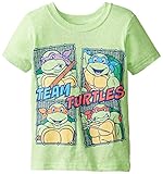 Teenage Mutant Ninja Turtles Little Boys' Toddler Short Sleeve T-Shirt, Green, 5T
