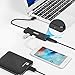 UNITEK Portable USB 3.0 4-Port Ultra Slim Data hub, with Micro USB 2.0 Power Port and Built-in USB 3.0 Cable LED for iMac, MacBook, MacBook Pro, MacBook Air, Mac Mini, Chrombook, Surface Pro