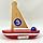 Amazon.com: 4 Inch Wooden Sailboat Toy: Toys &amp; Games