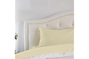 PeachSkinSheets Buttercream Yellow Sheet Set - 1500tc Level of Softness - Extra Soft Cooling Sheets for Hot Sleepers and Night Sweats - XL Twin Size