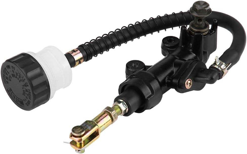 Kimiss Motorcycle Brake Master Cylinder,Aluminium Alloy Rear Pump Hydraulic Brake Master Cylinder for GSXR 600 750 1000 1300//motorcycle rear brake master cylinder - Image 5
