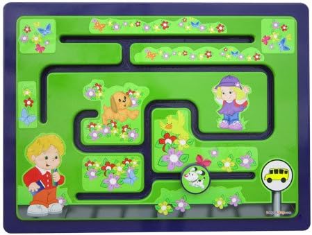 I DEPOT PLAY EXPLORE THE CITY HAND-EYE COORDINATION WALL ACTIVITY PANEL FOR TODDLERS IM03