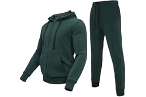 Zusmen Tracksuit Mens, Track Jackets and Pants 2 Piece Outfit