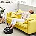 Shiatsu Foot Massager Machine with Heat - Electric Feet Massager Plantar Fasciitis Air Compression Deep Kneading Foot Massages for Neuropathy Muscle Relief Nerve Pain Therapy Spa (Black)