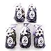 Qingbei Rina Purple Lavender Potpourri Bags,Fresh Perfume Sachet Home Fragrance Spring Dried Flower Petal with Essential Oil,5 Bags,9 oz