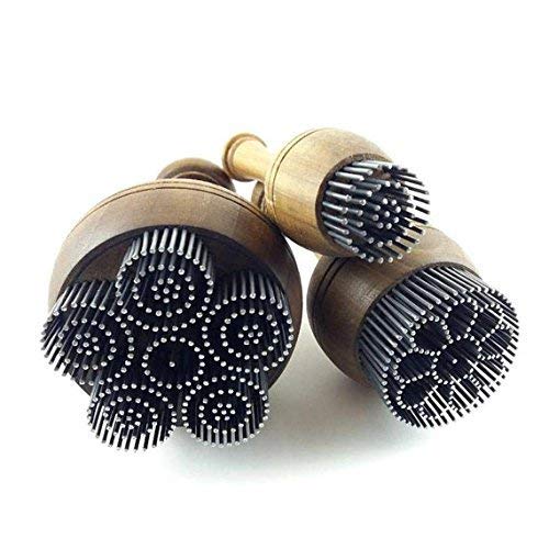Low-priced-three-piece-set-of-traditional-handmade-Uzbek-bread-stamping-tools-236-inch-078-inch-157-inch-diameter-BONUS