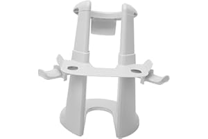 VR Stand, ABS Antideformation Stable Universal VR Headset Display Holder Standard Size VR (White)