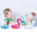 Erlsig Inflatable Drink Holders Summer Water Float Toy 9 Packs Drink Floats Flamingo Unicorn Duck Cup Holders Coasters Pool Party and Kids Bath Toys
