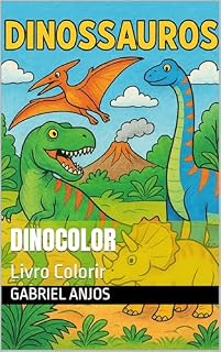 Livro DinoColor: Livro Colorir