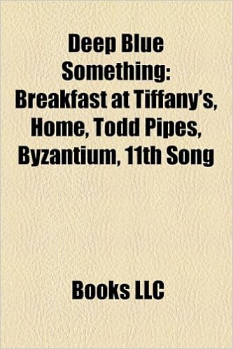 Amazon Fr Deep Blue Something Breakfast At Tiffany S Home Todd Pipes Byzantium 11th Song Books Llc Livres