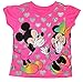 Disney Toddler Girls Mickey and Minnie Mouse in Hearts T-Shirt - Pink