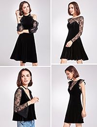 Alisa Pan 05896 - Vestido de fiesta de Navidad (terciopelo)