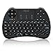 reiie Rii i28 5 in 1 Wireless Mini Keyboard/Touchpad/Flying Mouse/Earphone Jack/Backlit Work for PC,Raspberry Pi 2 3, Android TV Box,XBMC,Windows 7 8 10