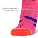 Balega Women's Enduro V-Tech Arch Support Performance No Show Athletic Running Socks (1 Pair), Watermelon/Orange, Medium