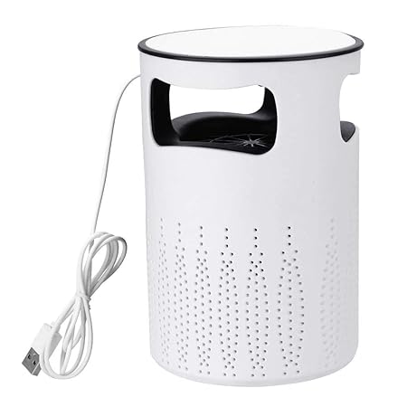 Minternity Bug Zapper Outdoor and Indoor, Electronic Mosquito Zapper, Mosquito Killer, Insect Trap for Home Garden (White, Pack Of 1)