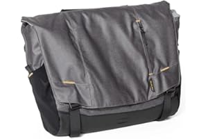 Burley Design Transit Messenger Bag, Heathered Charcoal, One Size