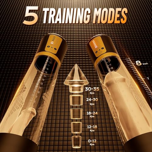 Men's Growth Pump with Strong Suction Vacuum Pump with ED Screen Powerful photo 9