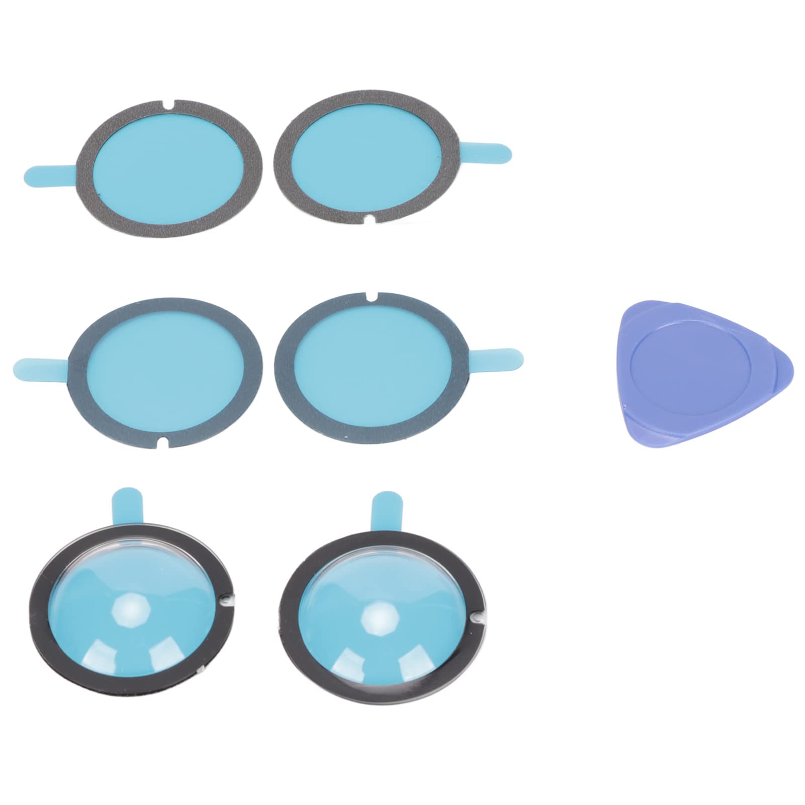 Dual Lens Guards, Prevent Scratches High Transmittance HD PC Protective Cover Sports Camera Accessories for ONE X2