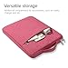 GMYLE MacBook Air 13 Inch Case A1466 A1369 Old Version 2010 2017, Handle Carrying Sleeve Bag, Keyboard Cover 3 in 1 Set (Pink Marble & Pink)
