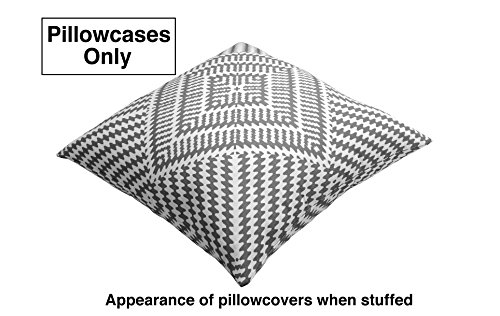image for TreeWool, (2 Pack) Throw Pillow Covers Kaleidoscope Accent Decorative 