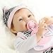 SanyDoll Reborn Baby Doll Soft Silicone 22inch 55cm Magnetic Lovely Lifelike Cute Lovely Cat Little Girl Toy