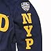 NYPD T-Shirt, Long Sleeve New York City Police Department Screen Printed Shield XL Navy