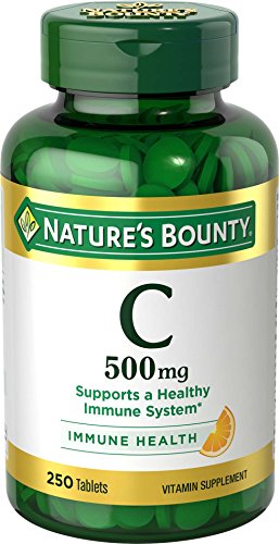 Nature s Bounty Vitamin C 500mg, 250 Tablets