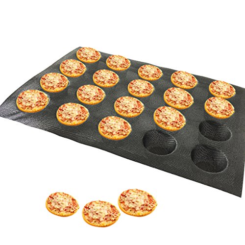Silicone Choux Tarts Forms Bread Molds Perforated Non Stick Baking Sheets