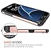 Galaxy S7 Case, Trianium [Protak Series] Ultra Protective Cover Case for Samsung Galaxy S7 [Rose Gold] Dual Layer + Shock-Absorbing Bumper Hard Case