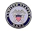 United States Navy Military Metal Auto Decal Emblem, 2 Inch