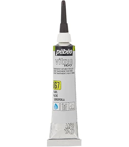 Pebeo Setacolor Vernice 3D Per Tessuti 20ml - Effetto Glitter Argento, Per Decorazione E Fai Da Te