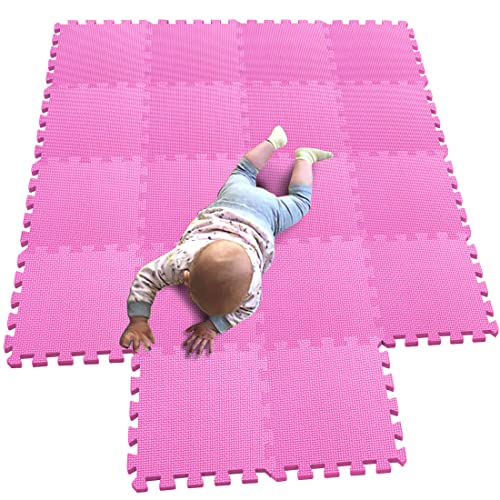 MQIAOHAM® Children Puzzle mat Play mat Squares