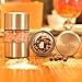 Mr YD Tiny Salt and Pepper Mills Gift-Spice Grinder Travel Sea Salt and Pepper Shakers Set of 2