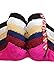 WHITE APPAREL Women's Full Cup Push Up Lace Bras (Pack of 6)