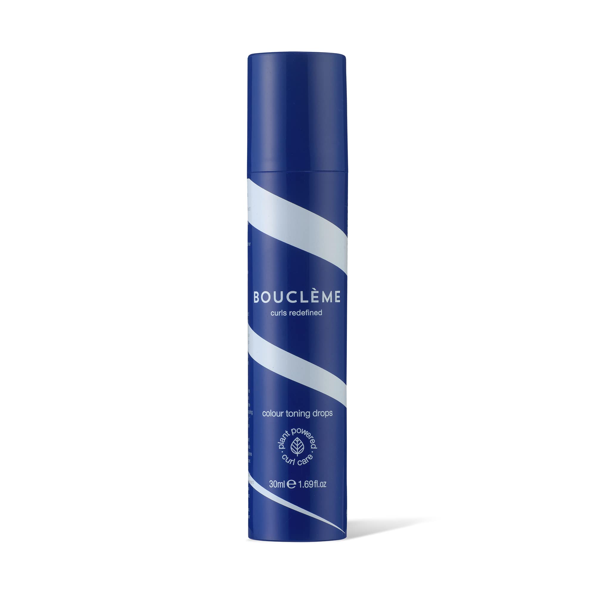 Bouclème - Colour Toning Drops - Colour Enhancing for Blondes, Silvers, Balayage or Dyed Brunettes - 98.7% Naturally Derived - Sulphate Free - Indigo Blue (30ml)