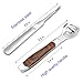 Callus Shaver Callus Remover Safety Slide Colored Wood Handle with 10 Blades