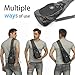 LC Prime Sling Bag, RFID Blocking Tiny Compact Shoulder Bag, for Men Women Travel Gym Sport Hiking (Nylon, Black)