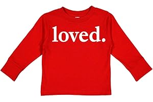 Custom Kingdom Boys and Girls Loved Long Sleeve Valentines Day T-Shirt