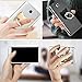 Outee Cell Phone Ring Holder, 12 Pcs Phone Finger Holder Phone Ring and Stand 360° Rotation Grip Mount with 12 Pcs Car Mount Hook for Phone, Tablet