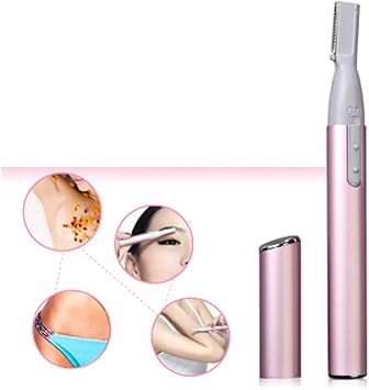 Women Facial Hair Trimmer Electric Eyebrow Shaper Cordless Lady